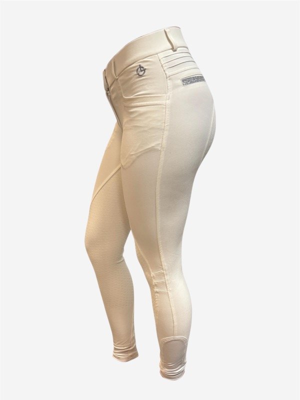 Producto - BREECH BLANCO GLITTER - LA SQUADRA