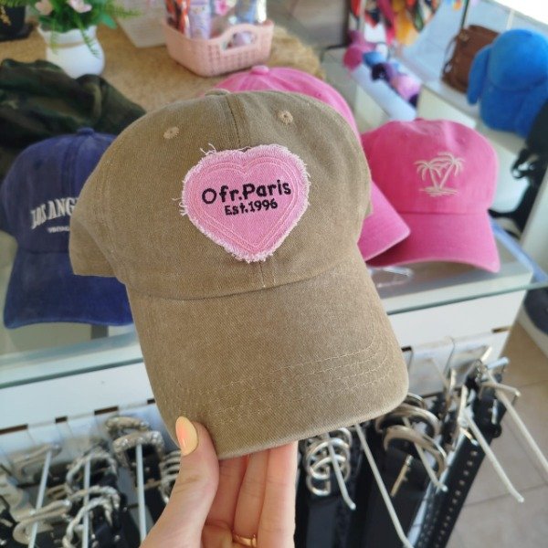 Producto - Gorra vintage ofr.Paris marrón