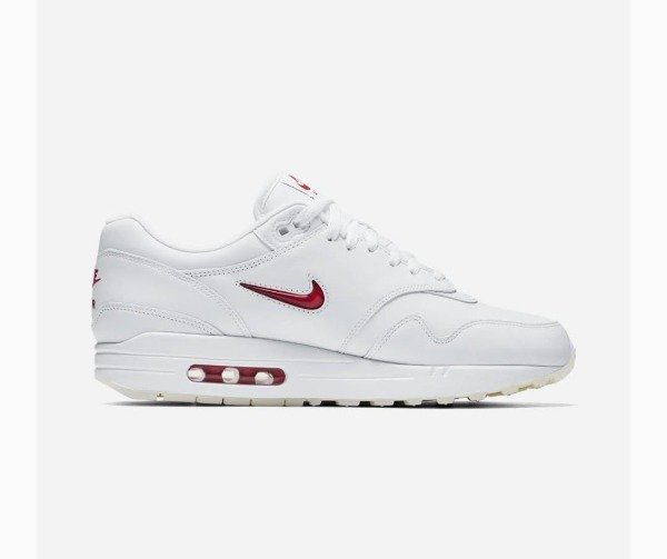Producto - AIR MAX 1 BLANCA PIPA ROJA