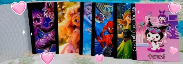 Producto - Cuaderno Personajes