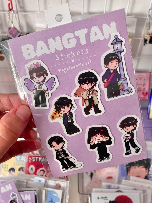 Producto - Plancha Sticker BTS