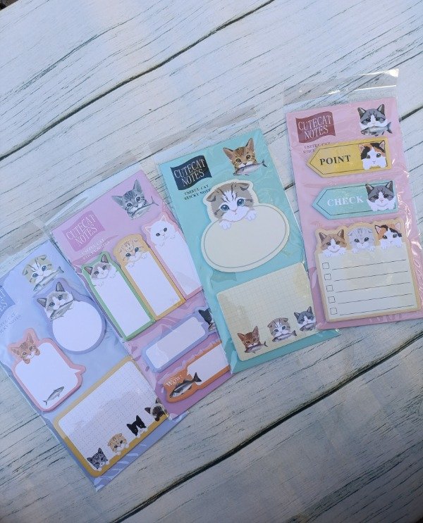 Producto - Notas Adhesivas de Gatito