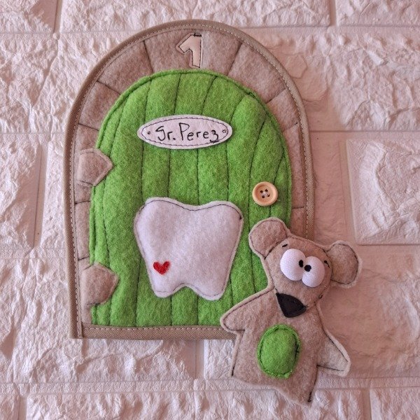 Producto - Puertita Sr. Perez + titere de dedo ratoncito