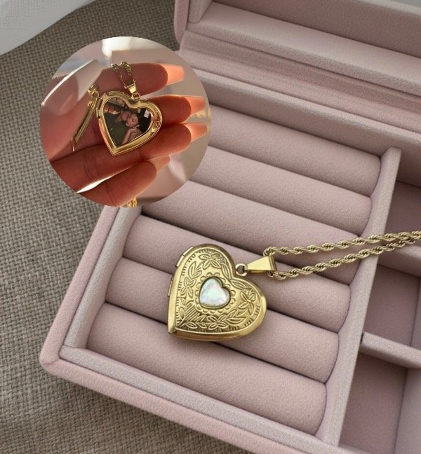 Producto - Relicario Heart Gold