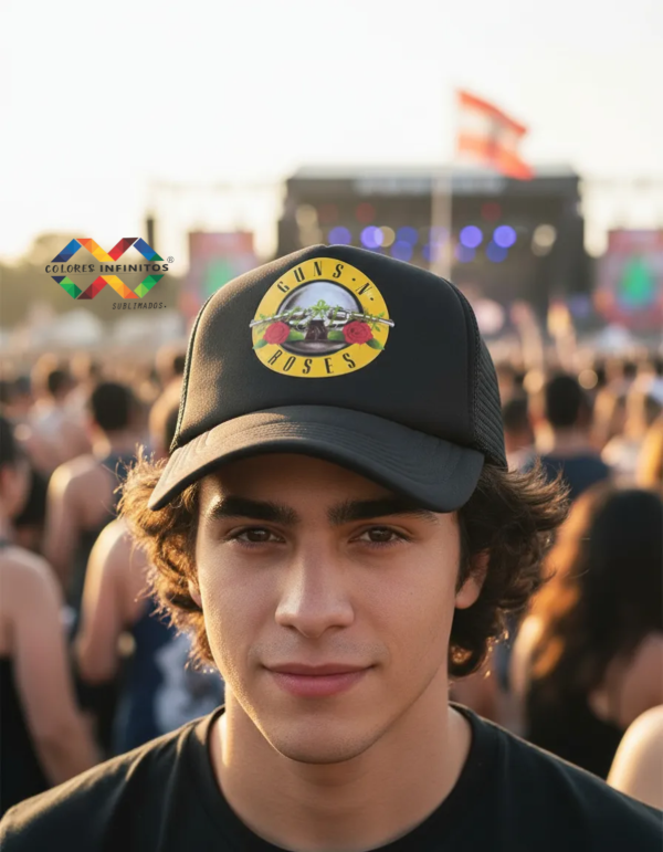 Producto - GORRAS TRUCKER -BANDAS MUSICALES INTERNACIONALES - 6