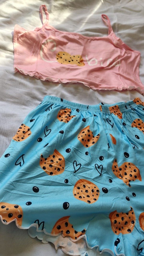 Producto - PIJAMA COOKIE [SHORT+MUSCULOSA]