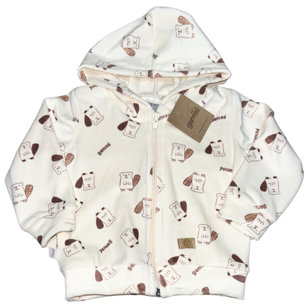 Producto - Campera blanca castor