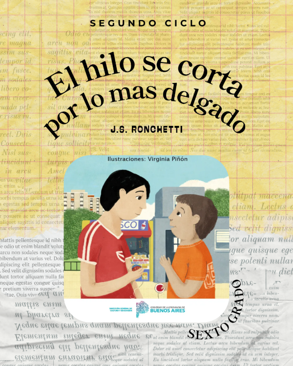 Producto - El hilo se corta por lo más delgado. J. S. Ronchetti