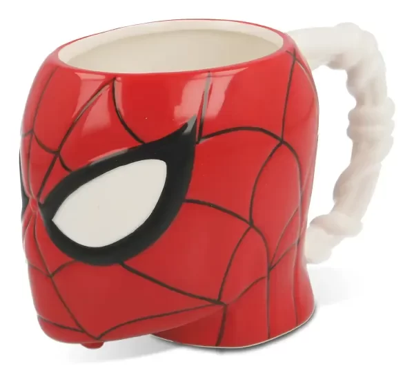 Producto - TAZA DE SPIDER-MAN 3D CERAMICA CON CAJA