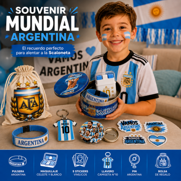Producto - Box Regalo Argentina Mundial 2026
