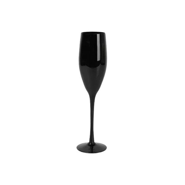 Producto - Copa Champagne Negra x6 170 Ml