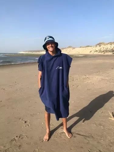 Producto - PONCHO CAMBIADOR - AZUL MARINO - YEIPER