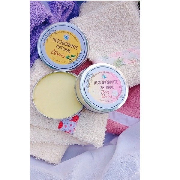 Producto - Desodorante Natural aroma a flores Blancas