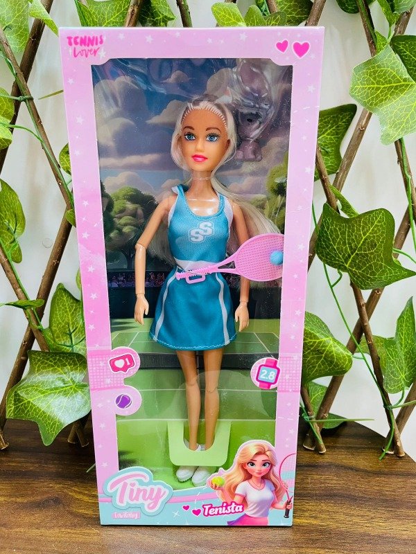 Producto - Muñeca Tiny tenista articulada