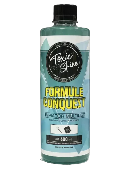 Producto - FORMULE CONQUEST - Desengrasante - 600ml + Gatillo TOXI SHINE