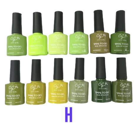 Producto - Esmalte city girl 7ML tonos 85-96 por unidad h