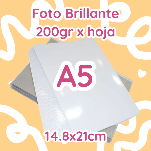 Producto - Foto Brillante 200gr - A5
