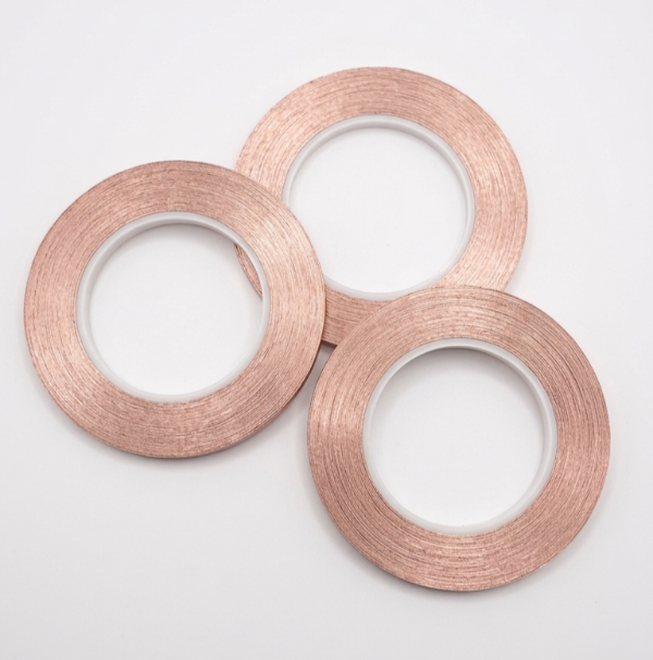 Producto - Cinta de cobre -Fondo plateado-
