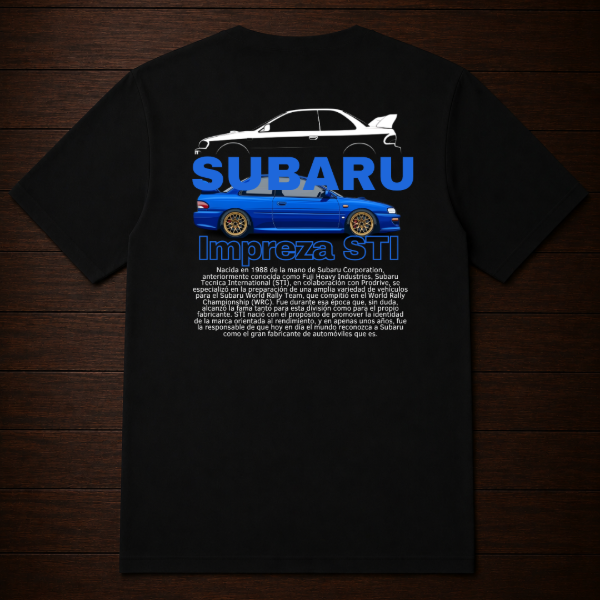 Producto - Remeras - Impreza STI (Subaru) - 1