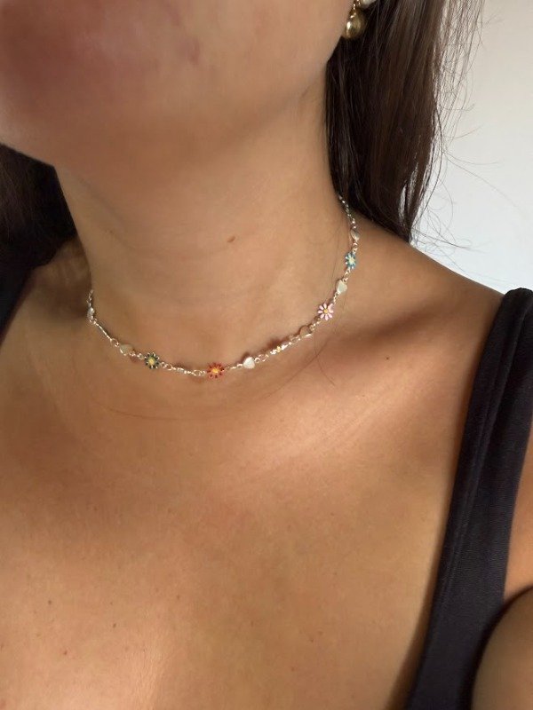 Producto - Cadenita margaritas - 40/45 cm