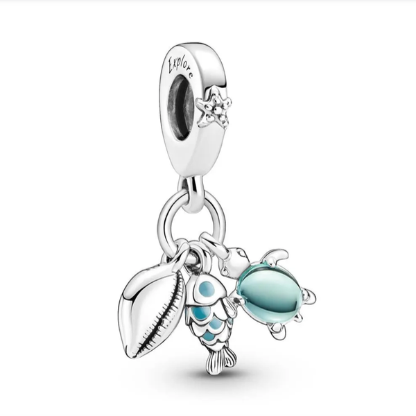 Producto - CHARM COLGANTE TRIPLE DE MAR