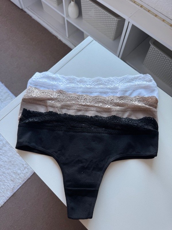 Producto - Culotte less algodon con puntilla