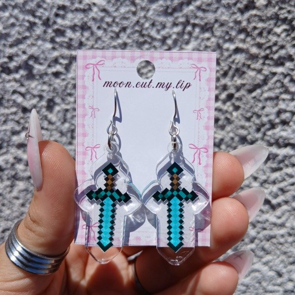 Producto - Aros espada minecraft