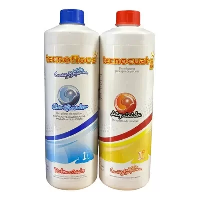 Producto - Combo clarificador y alguicida Tecnoclor 1 litro