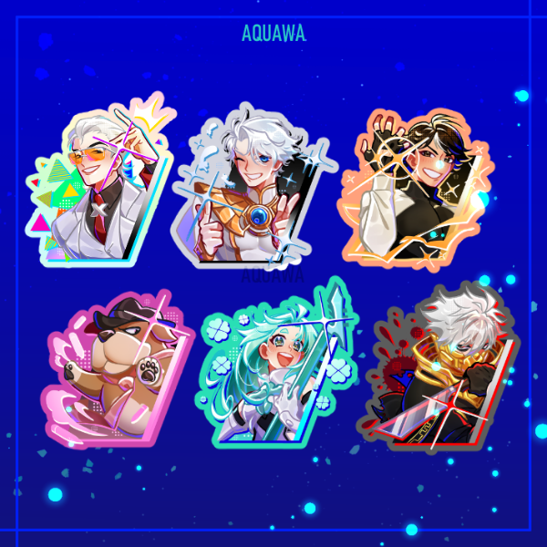 Producto - Stickers de To be a Hero X