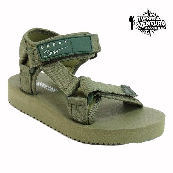 Producto - Sandalia URBAN COW Tanger (Verde Militar) - 0