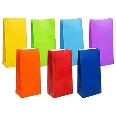 Producto - BOLSITA DE PAPEL PARA SORPRESITAS X UNIDAD COLORES SURTIDOS