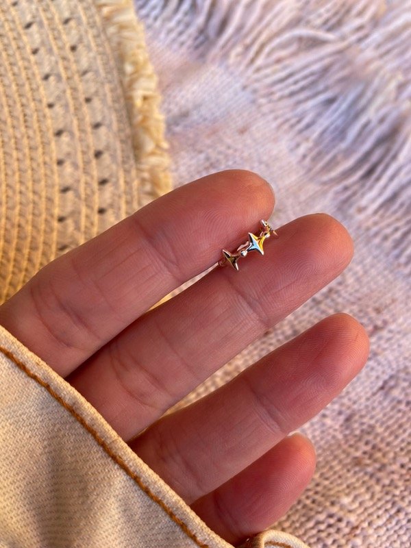 Producto - Ear cuff estrellitas A.B