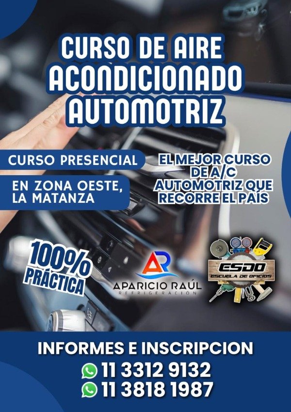 Producto - Curso de Aire Acondicionado Automotriz