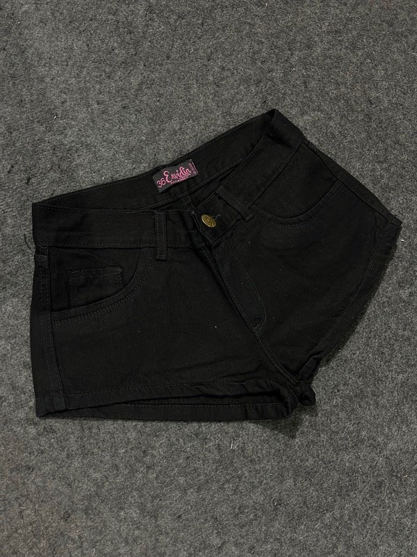 Producto - Short tiro baj negro