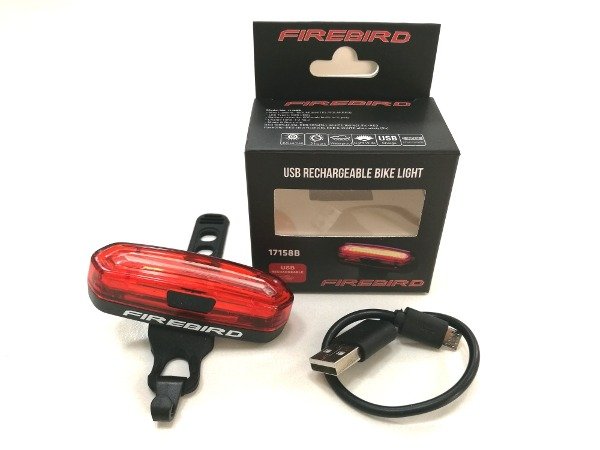 Producto - LUZ TRASERA LED COMBINADA DOS COLORES - RECARGABLE USB