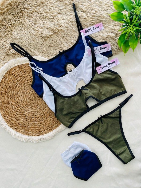 Producto - ART 771 - DOCENA (Conj bralette Top microfibra)