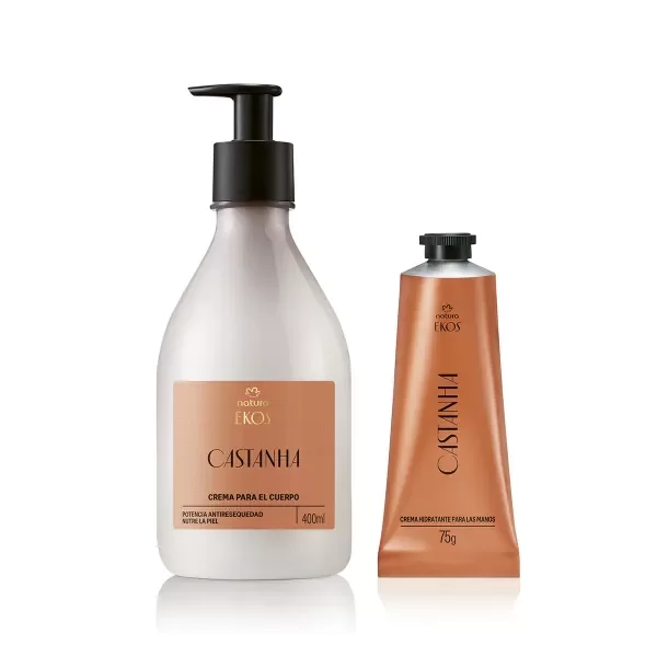 Producto - kit Ekos castaña doble hidratación - Ekos