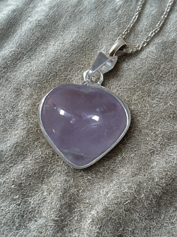 Producto - Dije mini corazón de Amatista