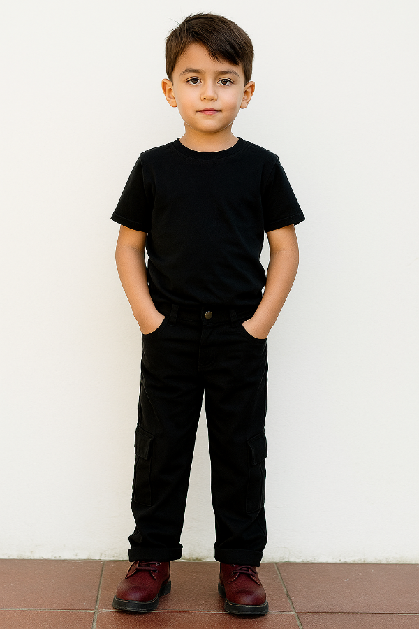 Producto - Bagy Gabardina Negro (JN18)