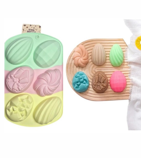 Producto - Molde Huevos de Pascua 6 Diseños