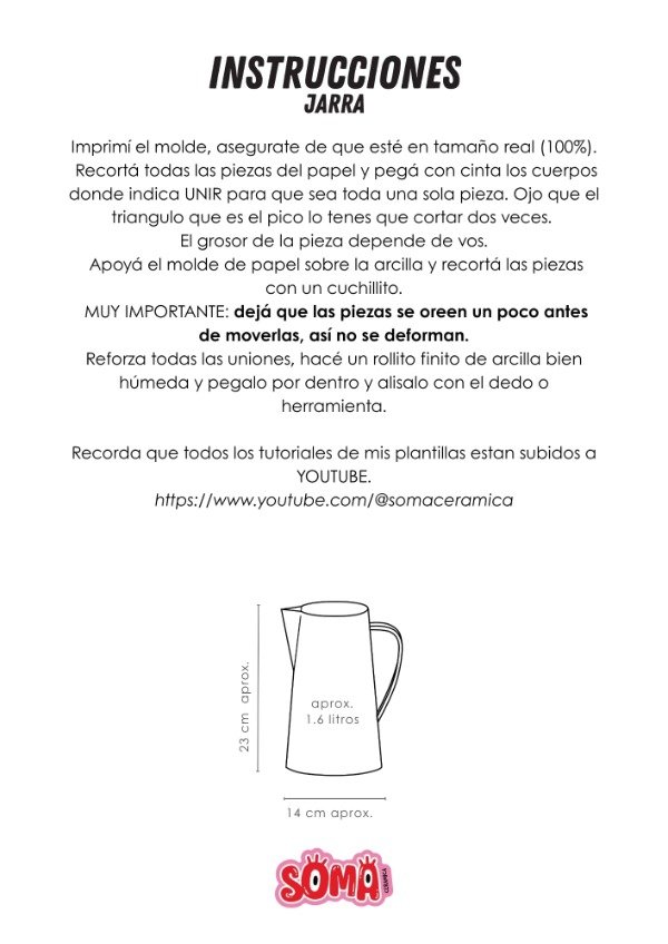 Producto - JARRA 1.6 litros