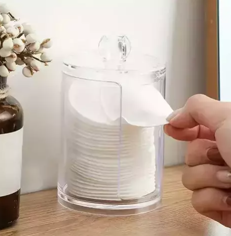 Producto - Dispenser Discos de Algodón Algodonera Acrílico 11cm