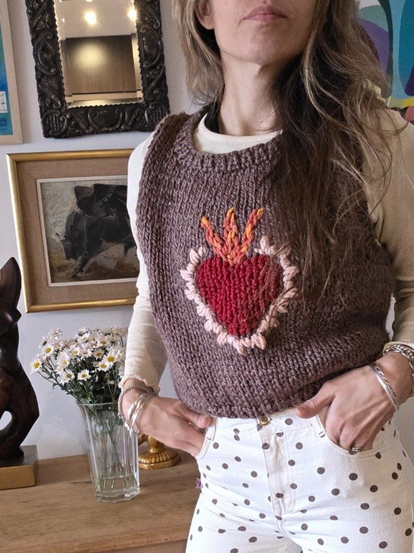Producto - Chaleco de lana Sur
