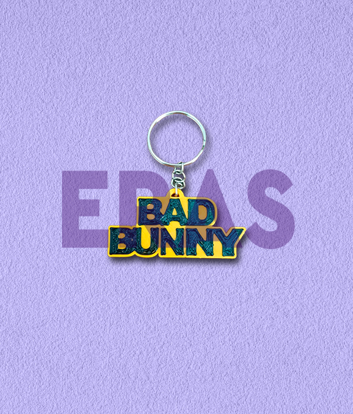 Producto - LLAVERO - BAD BUNNY - BB WORLD TOUR