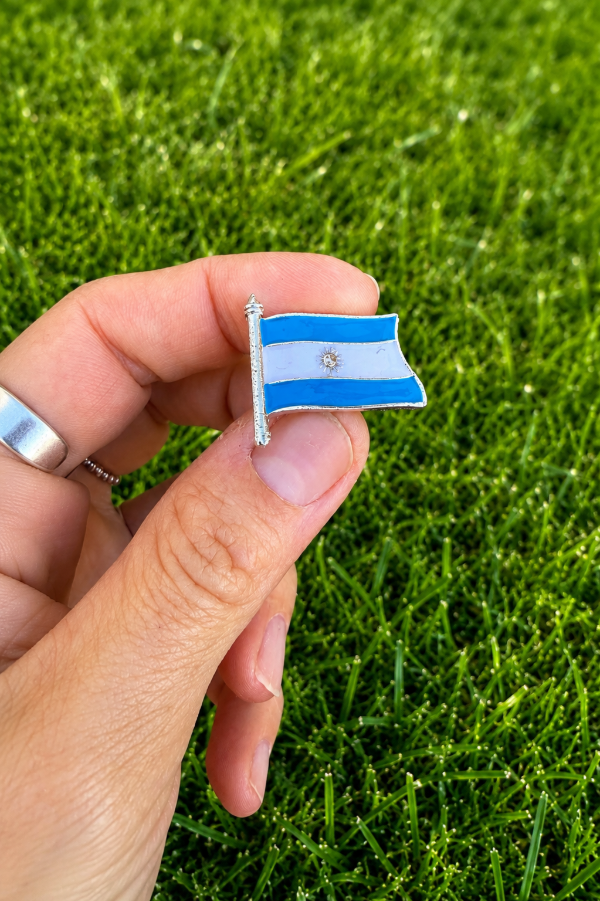 Producto - Escarapela Metálica Bandera
