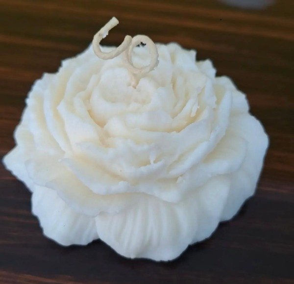 Producto - Vela Peonia Blanca