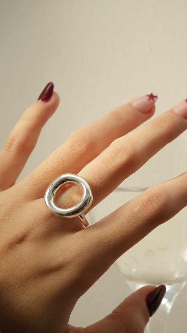 Producto - Anillo Circulo irregular