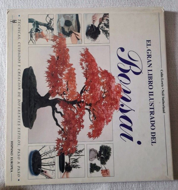 Producto - El Gran Libro Ilustrado Del Bonsai - Colin Lewis y Neil Sutherland