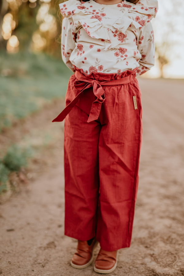 Producto - Pantalon Asia Rojo - 1