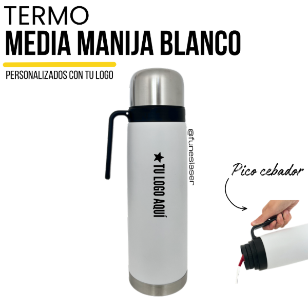 Producto - Termo M/Manija Blanco 1 Lt - 0